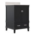 thumbnail image 5 of DHP Otum 24 Inch Bathroom Vanity with Sink, Black Wood, 5 of 14