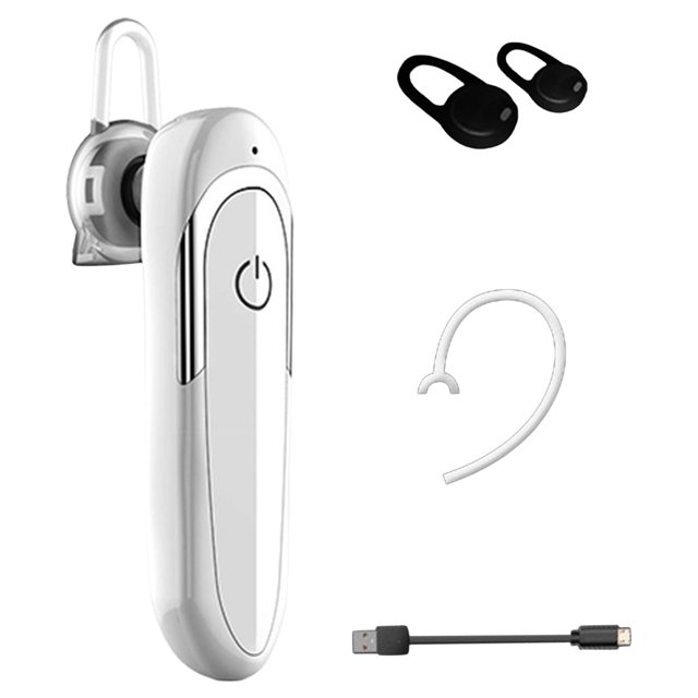 Paintdeskshop Auriculares inalámbricos Reducción de ruido Manos libres Bluetooth Auricular para Blanco
