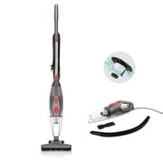 MOOSOO Corded Stick Vacuum 450W Powerful Suction, 4-in-1 Vacuum Cleaner with HEPA Filters, Perfect for Hard Floor Pet Hair Home LT450