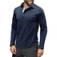 thumbnail image 1 of pstuiky Camisas casuales de manga larga para hombre, Camiseta informal de manga larga para hombre, color liso, con solapa, estilo retro. Tops de talla grande para hombre xl, 1 of 7