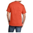 thumbnail image 2 of Mens Core Cotton Male T-Shirts Orange 2XL, 2 of 5