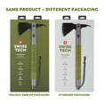 thumbnail image 4 of Swiss Tech Beilwerk Camping Hatchet, Stainless Steel Head, Aluminum Body, Pry Tool, Sheath Included, 4 of 21
