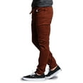 thumbnail image 4 of Victorious Men's Drop Crotch Stretch Jogger Twill Pants, Up To 5X, 4 of 6