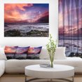 thumbnail image 1 of Rocky Coast with Dramatic Sky - Seascape Canvas Art Print, 1 of 3