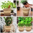 thumbnail image 3 of TEHAUX 2Pcs Woven Flower Pot for Plant Storage in Bedroom, 3 of 7