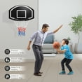 thumbnail image 5 of Gymax Large Wall Mounted Basketball Hoop W/28.5'' x 18'' Shatterproof Backboard Toy Gift, 5 of 10