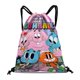 thumbnail image 1 of El Asombroso Mundo de Gumball Mochila de Cuerdas para Deportes y Gimnasio, Bolsa de Cuerdas Resistente al Agua, Bolsa Cinch, 30×40cm, 1 of 6