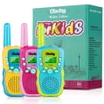 thumbnail image 1 of Walkie Talkies Obuby de 3 a 12 años para niños con un alcance de 3 km, paquete de 3, 1 of 7