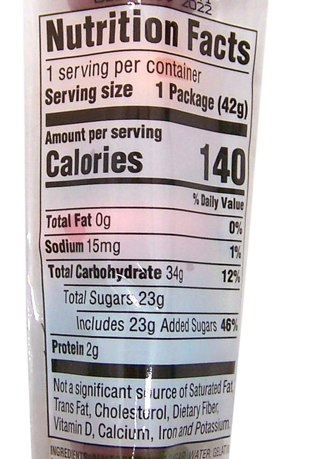 Paletas de gomitas Krabby Patty en palito, 1.48 oz, set de 4 2