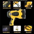 thumbnail image 6 of Bright LED Handheld Spotlight, 4400mAh Rechargeable Spotlight Waterproof Flashlight Searchlight for Boat Camping Country Farm, Yellow, 6 of 8