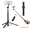 Black, variant on SWAYVOO 68" Selfie Stick Tripod with Wireless Remote, All-in-One Extendable Phone Tripod Stand, 360° Rotation, Compatible with iPhone & Android (4"–7"), Aluminum Alloy, for Vlogging, Video Recording