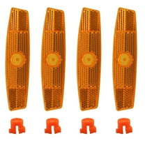4 Pcs Warning Lights Wheel Reflective Bike Bicycle Mountain Spoke Reflector