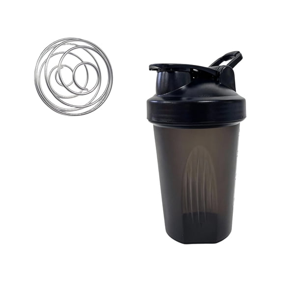 Protein Shaker Bottle Mixer Secure Lid Easy Pour Spout Leakproof for Gym Workout Fitness Sports Nutrition