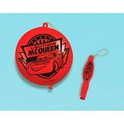 amscan Disney Cars 3" Punch Balloon Party Favor