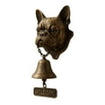 thumbnail image 2 of Welcome Dinner Bell Iron Doorbell - Retro Style Outdoor Hanging Bell for Farmhouse Porch Decoration Vintage Decor - A, 2 of 4
