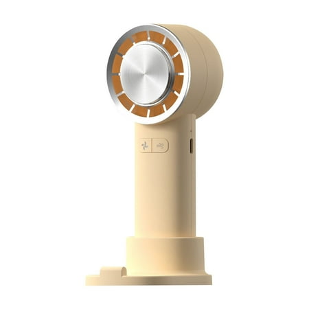 

Fanshiluo Mini Fan Portable Handheld Conditioning Mode Ice With Wind 3 Speeds Fans Rechargeable USB 2000 MAh Fan