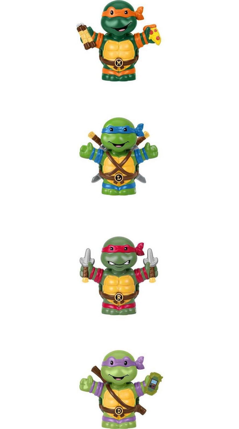 Little People Collector Teenage Mutant Ninja Turtles Special Edition Set, 4 Figures