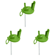 thumbnail image 1 of Pendientes de soda con pajitas cubierta a prueba de fugas para bebidas enlatadas jugo de cerveza verde, 1 of 7