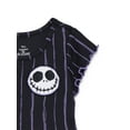 thumbnail image 3 of The Nightmare Before Christmas Toddler Girls Graphic Tutu Dress with Short Sleeves, Sizes 12M-5T, 3 of 8