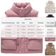 thumbnail image 3 of Cowsor Kids Winter Zipper Puffer Vest Lightweight Sleeveless Outwear Puffy Vests, 3 of 6