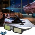 thumbnail image 3 of 2X Gafas 3D con Obturador Activo Recargable para ALL DLP Projector, 3 of 5
