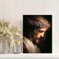 thumbnail image 2 of QISVANSET Jesus Christ Religious Canvas Wall Art 15.75x11.81 Inches, 2 of 5