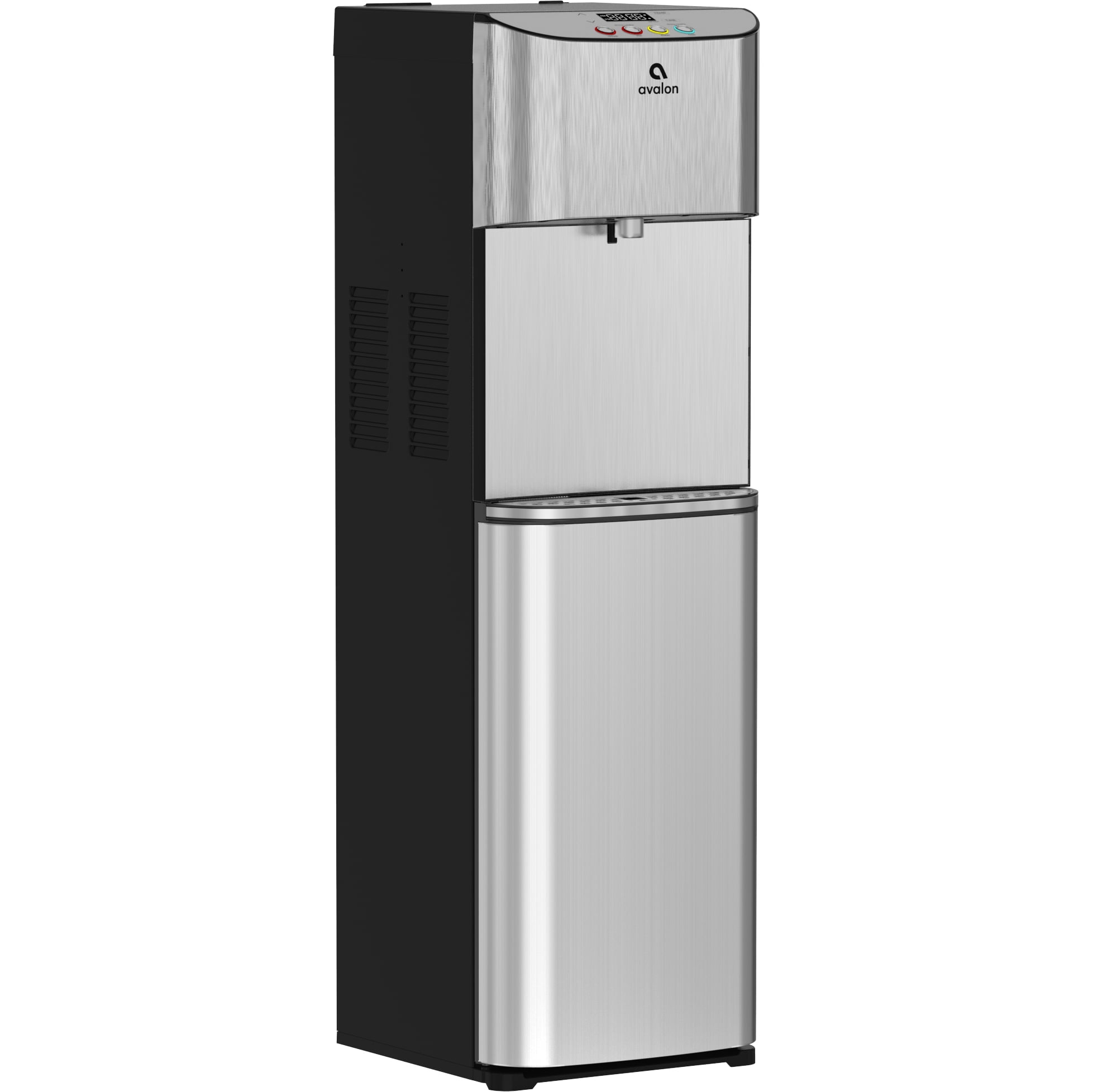 Avalon Electronic Bottom Loading Water  Water Dispenser - 3 Temperatures, Hot, Cool & Cold, Digital Clock with Temperature Control, Durable Stainless Steel Cabinet, Self Cleaning, Stainless Steel