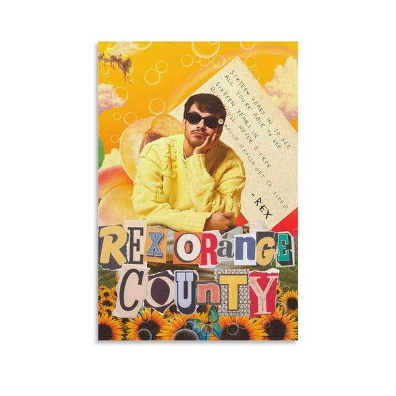 Rex Orange County 6 Canvas Poster Bedroom Decoration Landscape Office Valentine's Birthday Gift