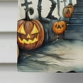 thumbnail image 7 of Mariachi Skeleton Band Spooky Halloween House Flag, 7 of 7