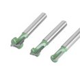 thumbnail image 3 of 1pc 1/4" Shank 6.35mm T-Slot Cutter Router Bit Set Hex Bolt Key Hole Bits T Slotting Milling Cutter For Wood Woodworking , High Precision, 3 of 6