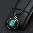 Soumake Horoscope Pendant Necklace with Extended Chain Dress Up