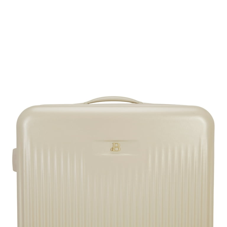 Beautiful 28-inch Checked Expandable Hardside Upright Luggage by