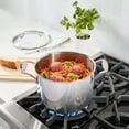 thumbnail image 6 of Cuisinart Pro 11-Piece Tri-Ply Stainless Steel Cookware Set, 6 of 9