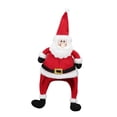 thumbnail image 3 of Cómodo gorro rojo de Papá Noel para mujeres, hombres, adultos y niños, ideal para cosplay festivo., 3 of 9