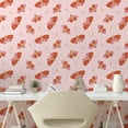 thumbnail image 2 of Ambesonne Moth Boho Peel & Stick Wallpaper for Home, Celestial Lunar Wings Art, 13"x36", Rose Cinnamon Pale Coffee, 2 of 5