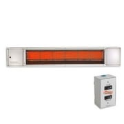 12040-Sunpak-25000 to 34000 BTU Two Stage Heater - Hardwired Stainless Steel Finish Natural Gas