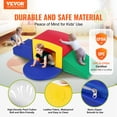 thumbnail image 2 of VEVOR Toddler Climbing Toys Indoor, 5 Piece Climb, Crawl and Tunnel Soft Play Equipment, Foam Climbing Toys, Kids Tunnel Maze with Stairs and Ramp,Indoor for Preschoolers Easy to Clean (Assorted), 2 of 9