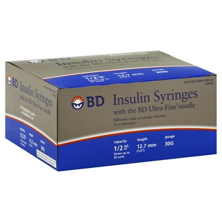 bd insulin syringe u/f