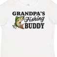 thumbnail image 4 of Inktastic Grandpa's Fishing Buddy Boys Toddler T-Shirt, 4 of 5