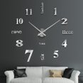 thumbnail image 1 of Reloj de pared silencioso YUANXCMXG diseño moderno para dormitorio Cocina Baño Oficina hotel, 1 of 4