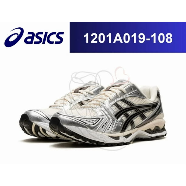 Asics Gel-Kayano 14 Cream Black Metallic Plum Silver White 1201A019-108 Men's