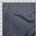 thumbnail image 3 of oneOone Viscose Chiffon Fabric Branch & Bird Block Printed Craft Fabric BTY 42 Inch Wide, 3 of 4