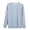 Gray, variant on Women's Drop Shoulder Oversized Solid Crew Neck Pullover Sweatshirt, Oversized Long Sleeve Crew Top, Women's Plus, Size S-5XL