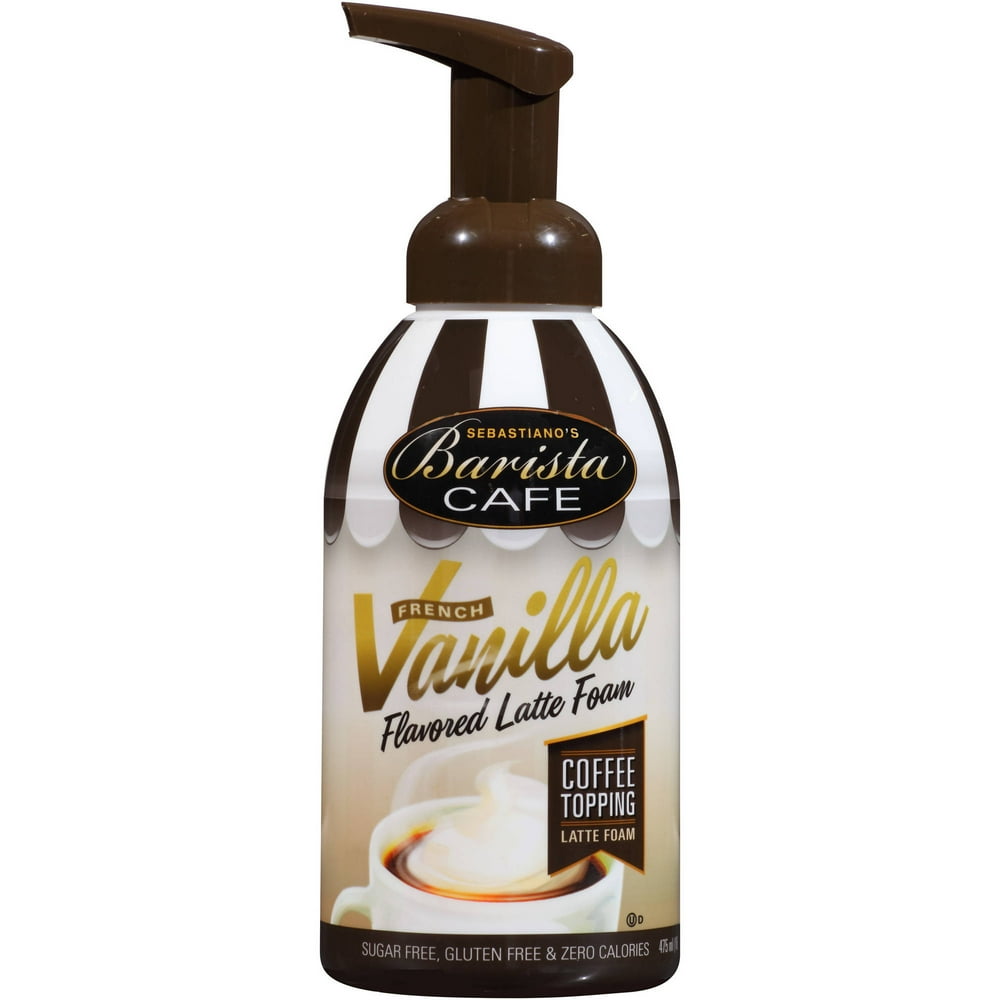 Sebastiano's Barista Cafe French Vanilla Flavored Latte