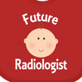 thumbnail image 4 of Inktastic Future Radiologist Occupation Boys or Girls Baby Bib, 4 of 4