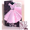 thumbnail image 3 of Troqueles metálicos de corte de vestido para tarjetería y scrapbooking, 3 of 7