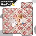 thumbnail image 4 of Pioneer Flower Floral Print Pattern Toddler Nap Mat for Teens Preschool Daycare, Teens Sleeping Mat Bag, Toddler Sleeping Bag with Pillow, 4 of 6