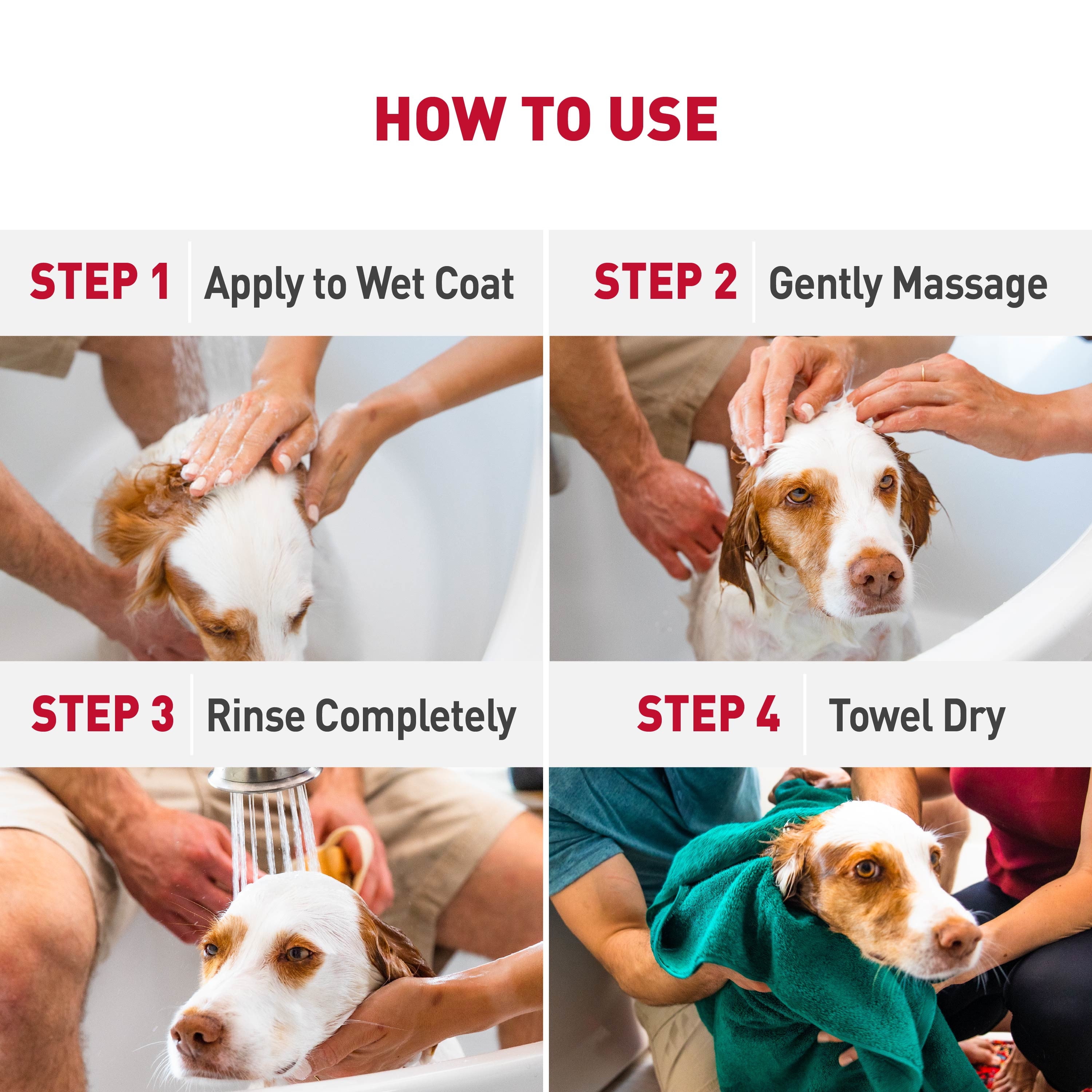 Nature's Miracle Hypoallergenic Shampoo & Conditioner for Dogs, Unscented, 16 oz.