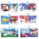 thumbnail image 1 of MECOS Libro de Tela Suave, Juguete Interactivo, Lavable, Libro de paño de español inglés, Pack de 6 Piezas, 1 of 5