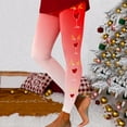 thumbnail image 4 of Christmas Leggings for Women 2025 Casual Festive Graphic High Waisted Yoga Pants Holiday Tights, 4 of 5